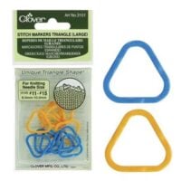 Anelli marcapunti rigidi clover 3151 12 pezzi grandi