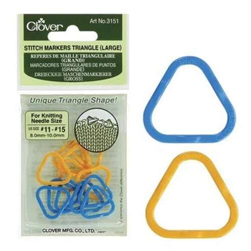 Anelli marcapunti rigidi clover 3151 12 pezzi grandi