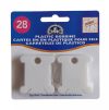 28 farfalline in plastica senza anello, dmc 6102