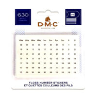 Acr25 630 etichette autoadesive per farfalline dmc 6103