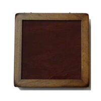 Scatola quadrata in legno cm 20 x 20 x 7,3