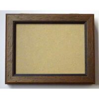 Scatola rettangolare in legno cm 24,2 x 19,2 x 6