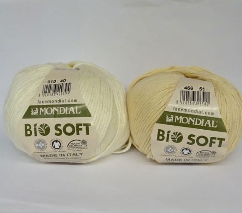 BIO SOFT GROSSO MONDIAL GR 100/140MT AVORIO10 10 gomitoli