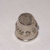 Ditale con perline in madreperla in argento 925°°°mm15 by roberta dazzini