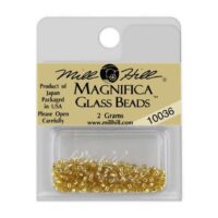 Mill hill magnifica glass  beads, vetro lucido mm 2,25 colore 10036