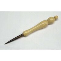 Punteruolo aggiustaordito in legno di ulivo e teak
