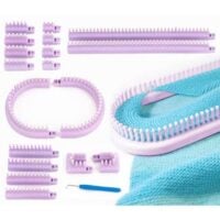 Knitting board adjustable, multi-knit loom, telaio componibile, kb looms