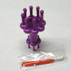 Seta ovale nm 1/16 au ver a soie, kit 6 rocchetti  VIOLET
