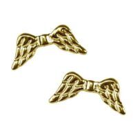 Ali in metallo per angeli, 6 pezzi cm 2  color oro