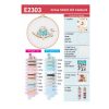 Kit punto croce tuva/dmc: reading in nature con telaio cm 21,5 - immagine 2