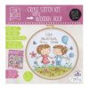 Kit punto croce tuva/dmc: lisa cm 21,5