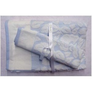 Inserto cuore in tela aida cm 15 x 13 bianco