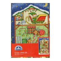 Dmc kit christmas collection, la casa delle renne cm 18 x 28