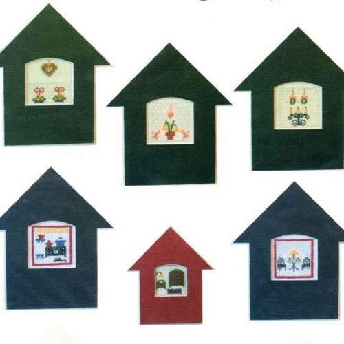 Disegni per casette, 9 schemi + 2 casette