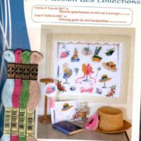 Dmc kit les duos de dmc passion de collections: n°4 collection de chapeaux cm 45 x 36