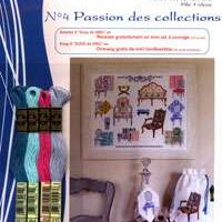 Dmc kit les duos de dmc passion de collections: n°4 collection de chaises cm 45 x 36