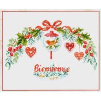 Jolly/dmc kit  bienvenue' cm 20 x 30