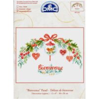 Jolly/dmc kit  bienvenue' cm 20 x 30