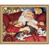 Kit  santa's nap, the gold collection