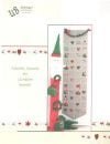Kit pannello natale, calendario dell'avvento, ub design  25 schemi + banda in lino - immagine 2