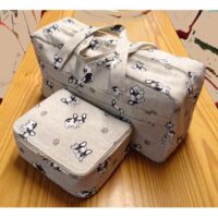Borsa  portatombolo + bacinella "buldog", by laboratorio degli elfi