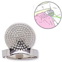 Ditale da palmo per sashiko regolabile clover 611