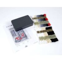 Grey box dmc  24 matassine mouline'+ disegni + box