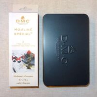 Grey box dmc  24 matassine mouline'+ disegni + box