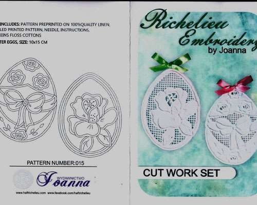 Kit intaglio 015, uova pasquali cm 10x15