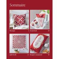 Quilts & redwork 60 blocs de broderie rouge, kristel salgarollo