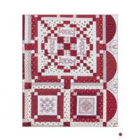 Quilts & redwork 60 blocs de broderie rouge, kristel salgarollo