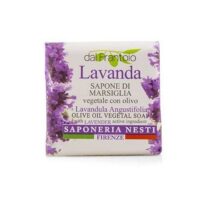 Dal frantoio nesti dante, sapone vegetale di marsiglia gr 100 argan, goji, cedro, lavanda, aloe