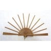 Struttura ventaglio legno, traforo  cm 37,5