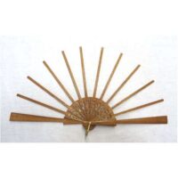 Struttura ventaglio legno, traforo  cm 37,5