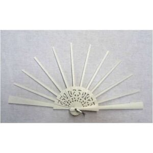 Struttura ventaglio legno, traforo  cm 37,5