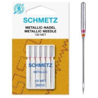 Aghi macchina schmetz, metallic 130 met misura 80/12 o 90/14