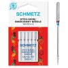 Aghi macchina, schmetz, embroidery, ricamo misti 75/90