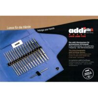 Addi click novel-etui 8 lace long/ kit ferri circolari 8 punte lunghe