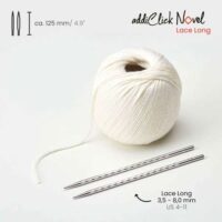 Addi clik punte lunghe metallo novel long n°3,50