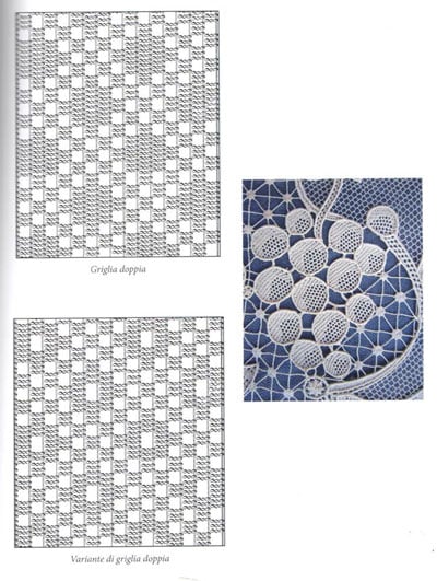 Ago39a Motivi decorativi nel merletto veneziano ad ago – 3° libro