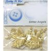 Bottoni decorativi  "angeli brillanti"