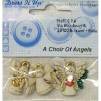 Bottoni decorativi "un coro di angeli"