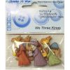 Bottoni decorativi presepio "re magi"