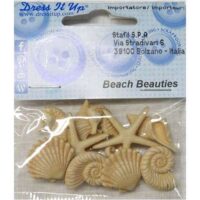Bottoni decorativi "bellezze da spiaggia"
