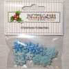 Bottoni decorativi "amo la neve"
