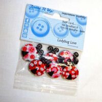Bottoni decorativi "coccinelle"