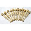 Kit 12 fuselli di faggio lucidato a cera cm 12,7 - immagine 2