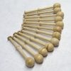 Kit 12 fuselli di faggio lucidato a cera cm 12,7