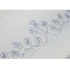 Lenzuolino per lettino 100% cotone, farfalline - immagine 3
