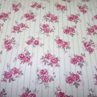 Roselline rosa 100% cotone altezza cm 140 € 12,00 al metro vendita a multipli di 50 cm
